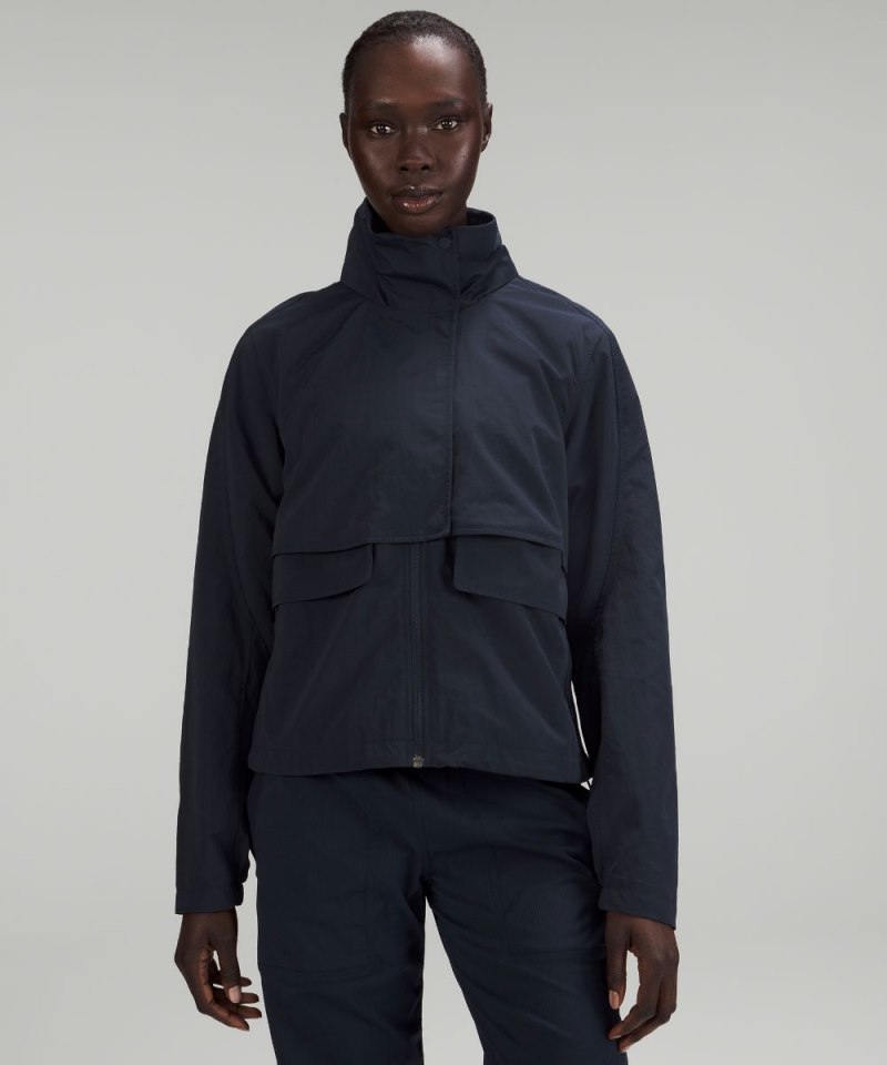 Lululemon Always Effortless Jacket True Navy Online Outlet Sale