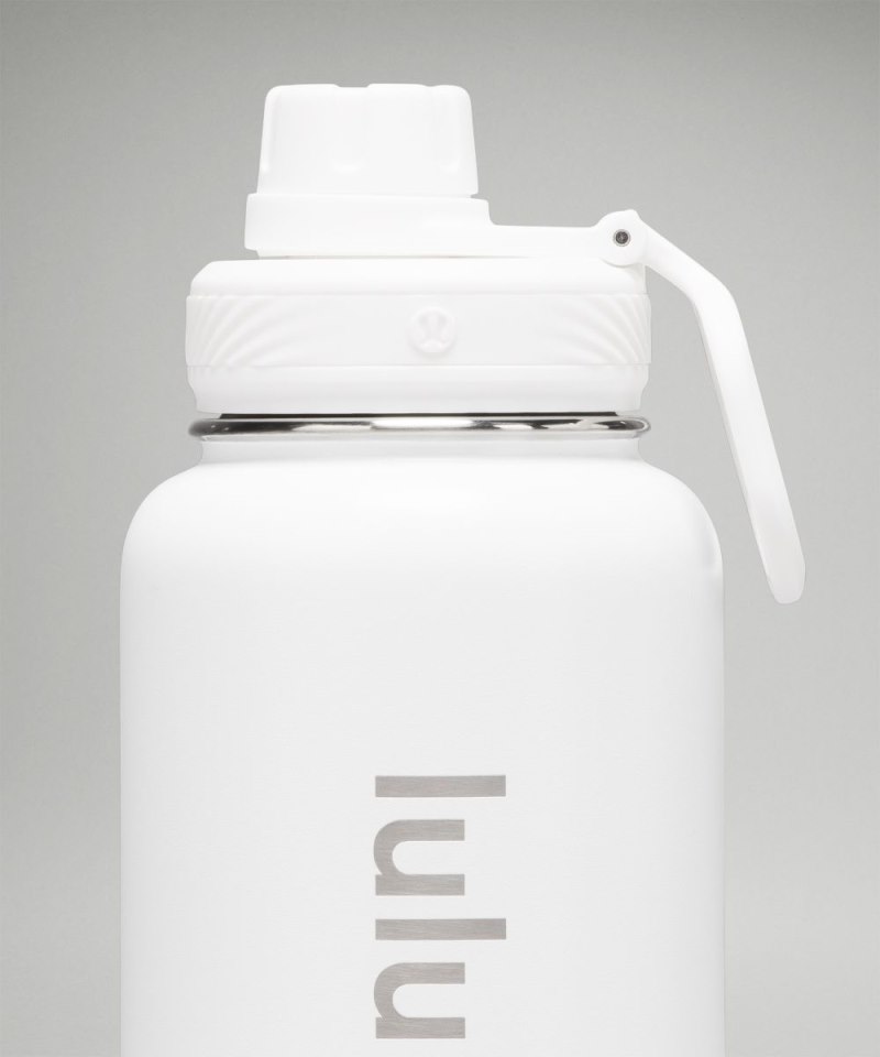 Lululemon Back to Life Sport Bottle 32oz White Online Outlet Sale