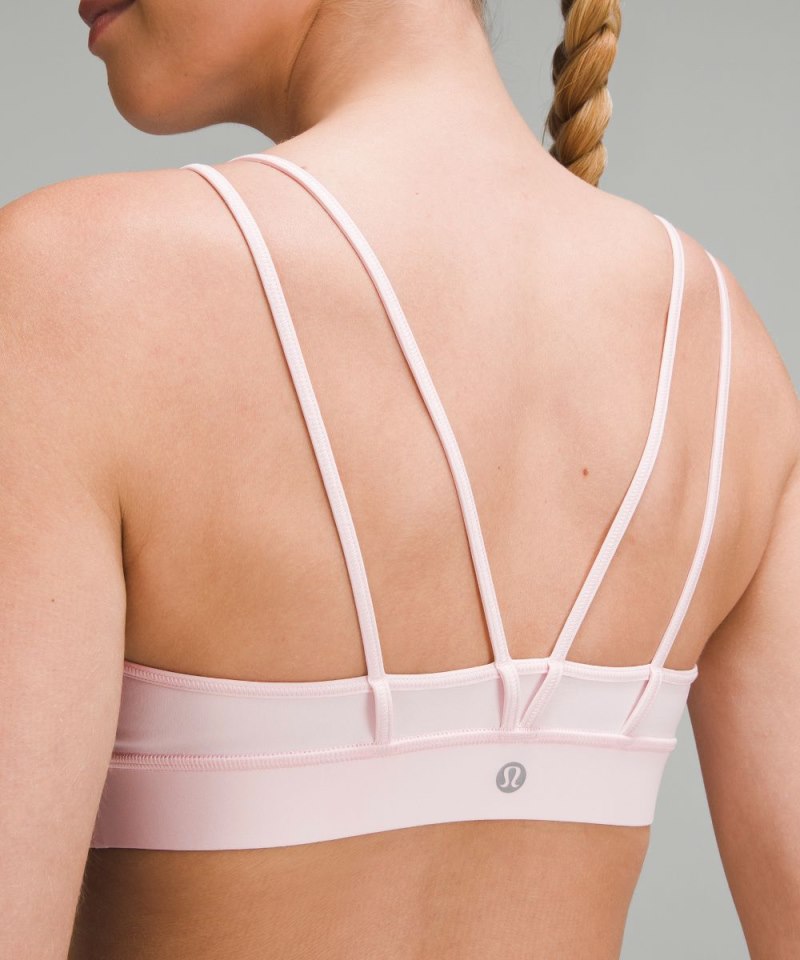 Lululemon Anew Bra *Light Support, A / B Cup Strawberry Milkshake Online Outlet Sale