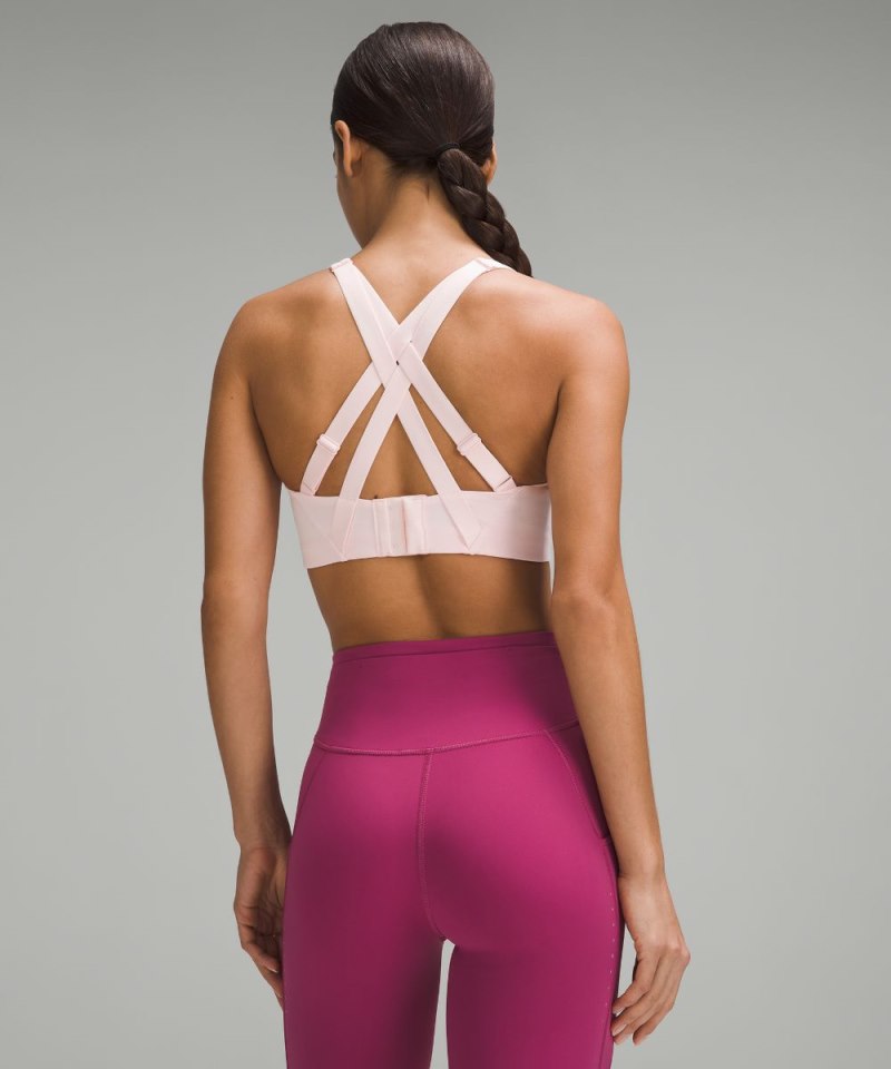 Lululemon lululemon Energy Bra *High Support, B–DDD Cups Strawberry Milkshake Online Outlet Sale
