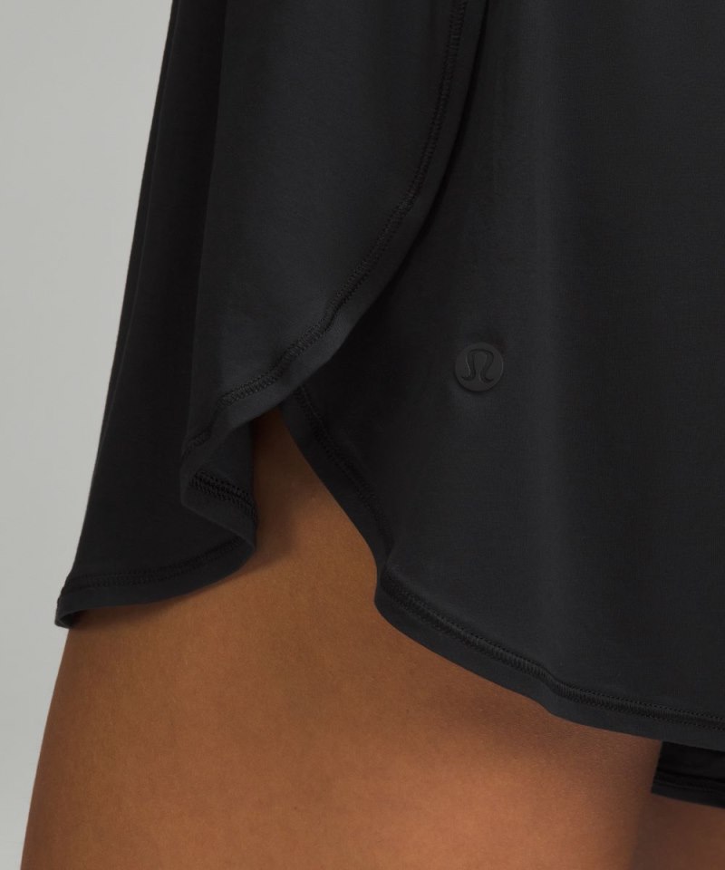 Lululemon Modal High-Rise Relaxed-Fit Lounge Short 3.5" Black Online Outlet Sale