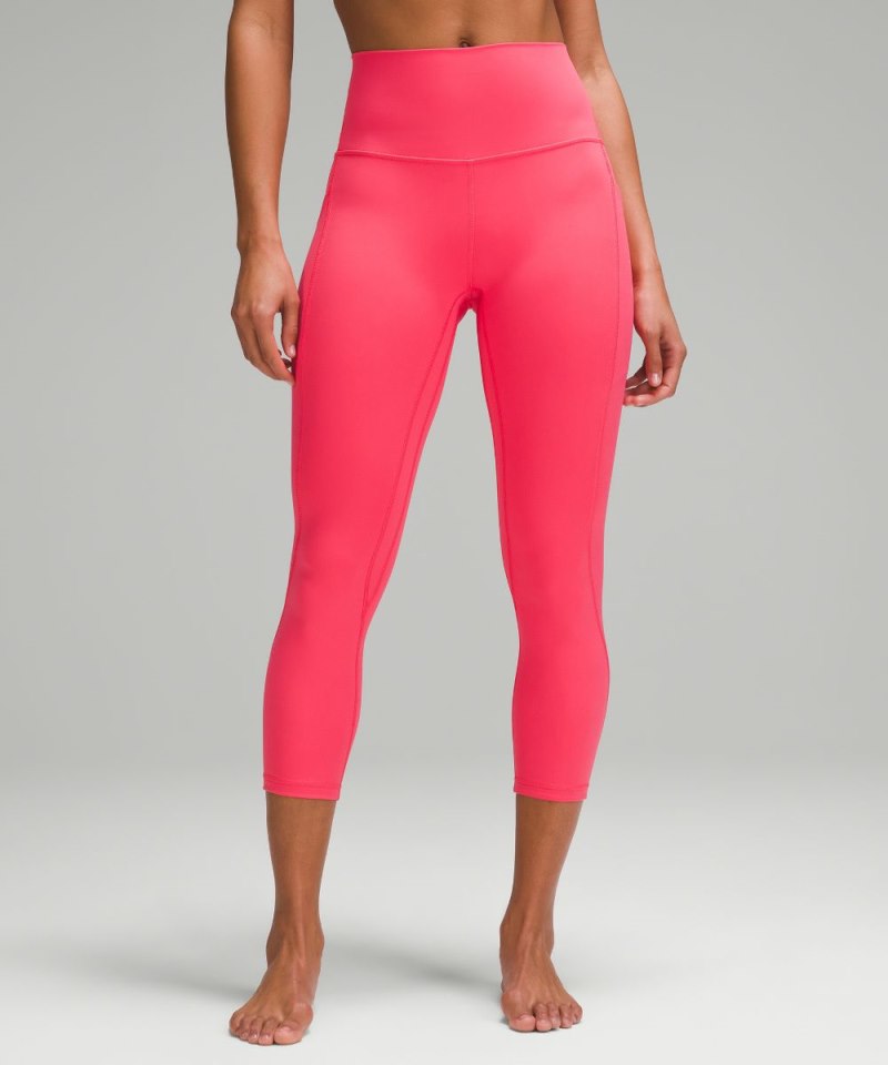 Lululemon lululemon Align™ High-Rise Crop with Pockets 23" Glaze Pink Online Outlet Sale