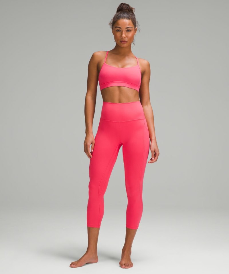 Lululemon lululemon Align™ High-Rise Crop with Pockets 23" Glaze Pink Online Outlet Sale