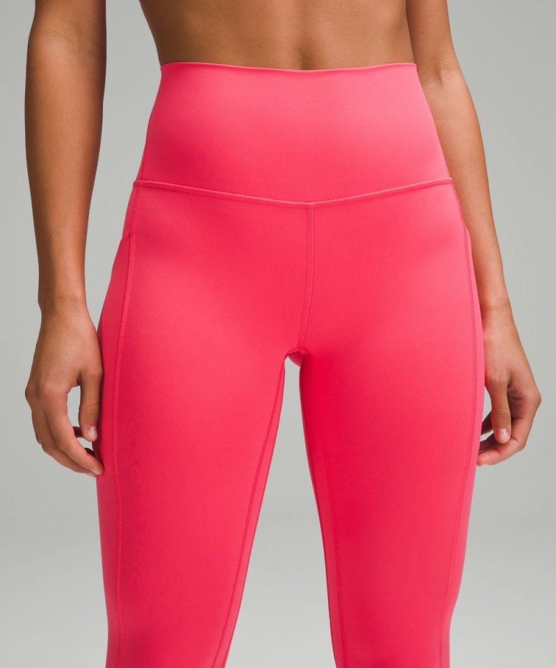 Lululemon lululemon Align™ High-Rise Crop with Pockets 23" Glaze Pink Online Outlet Sale