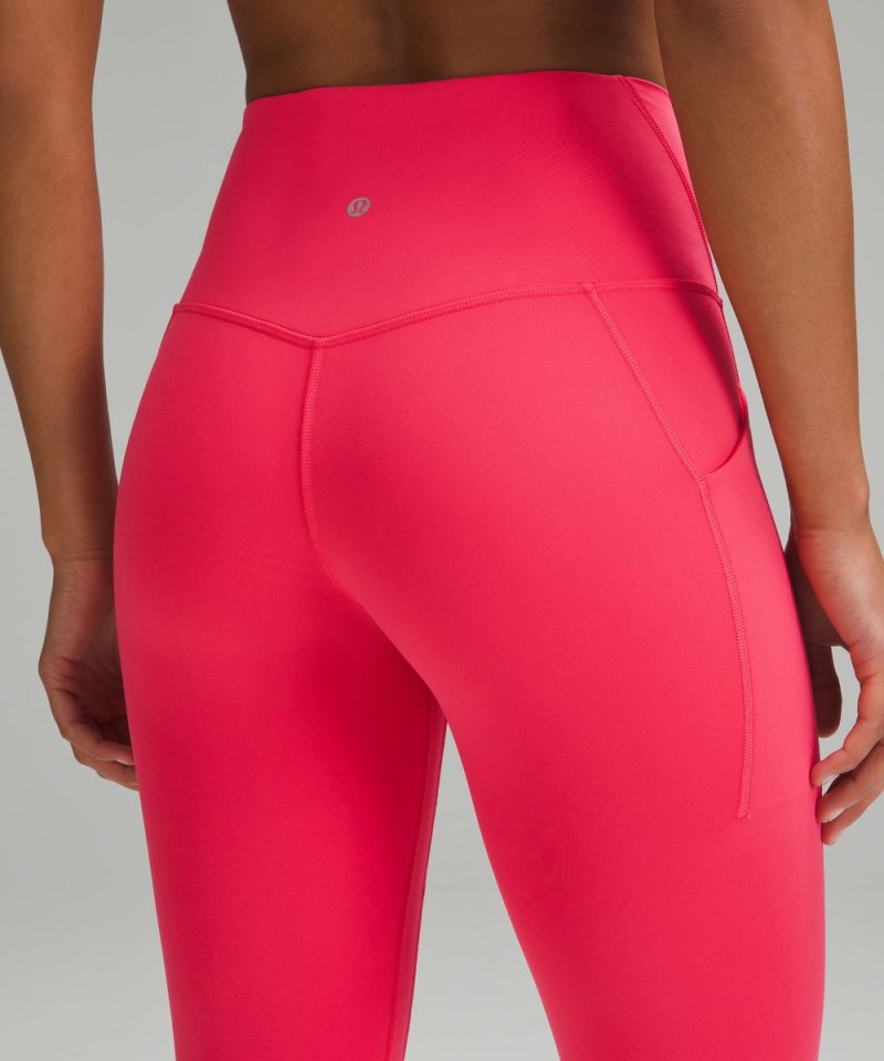 Lululemon lululemon Align™ High-Rise Crop with Pockets 23" Glaze Pink Online Outlet Sale