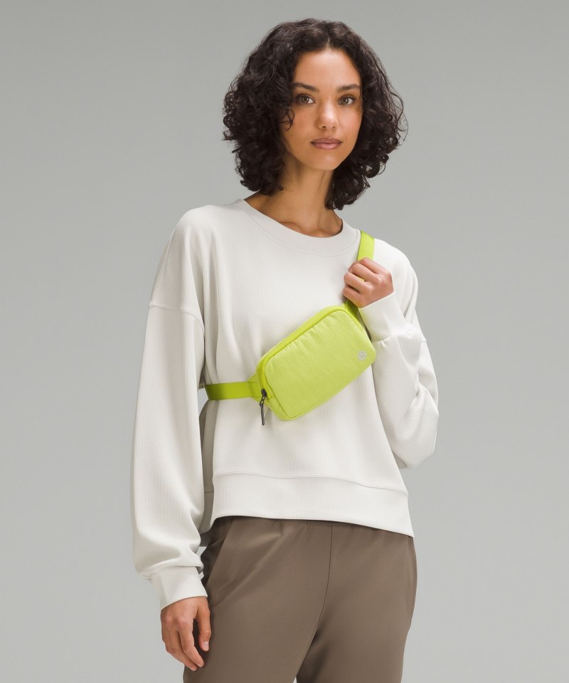 Lululemon Everywhere Belt Bag Mini *Ripstop Lichen Lime / Traverse Grey Online Outlet Sale
