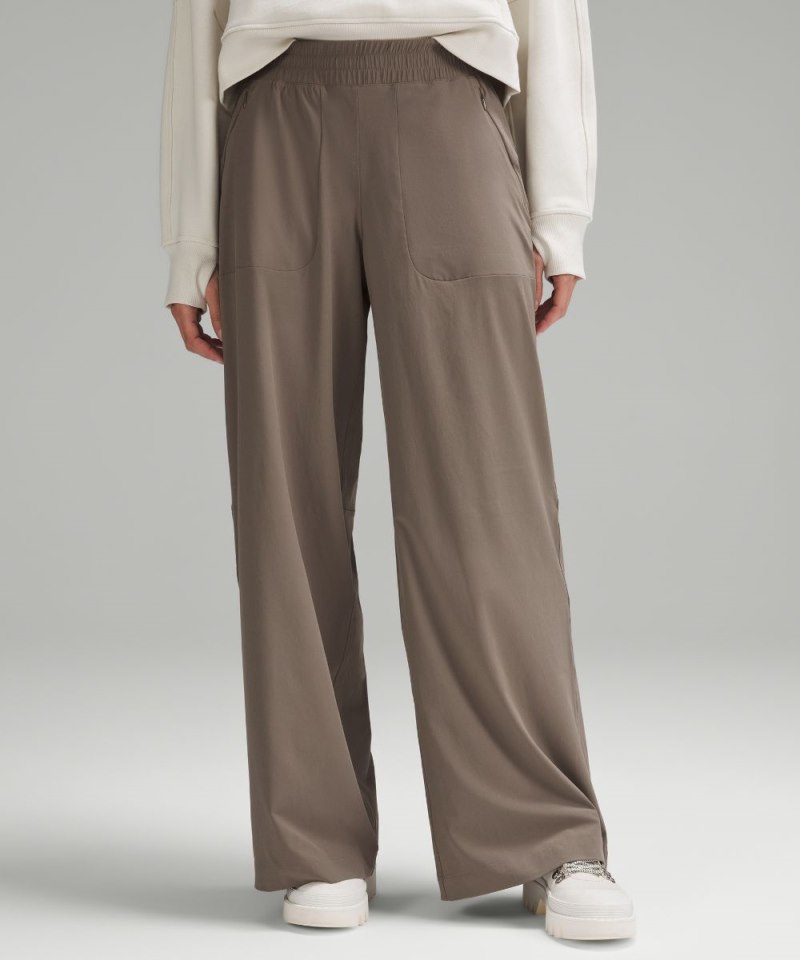Lululemon Swift Mid-Rise Wide-Leg Pant Nomad Online Outlet Sale