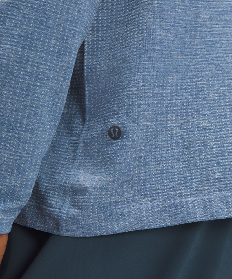Lululemon Metal Vent Tech Long-Sleeve Shirt *Updated Fit Sundance / Oasis Blue Online Outlet Sale