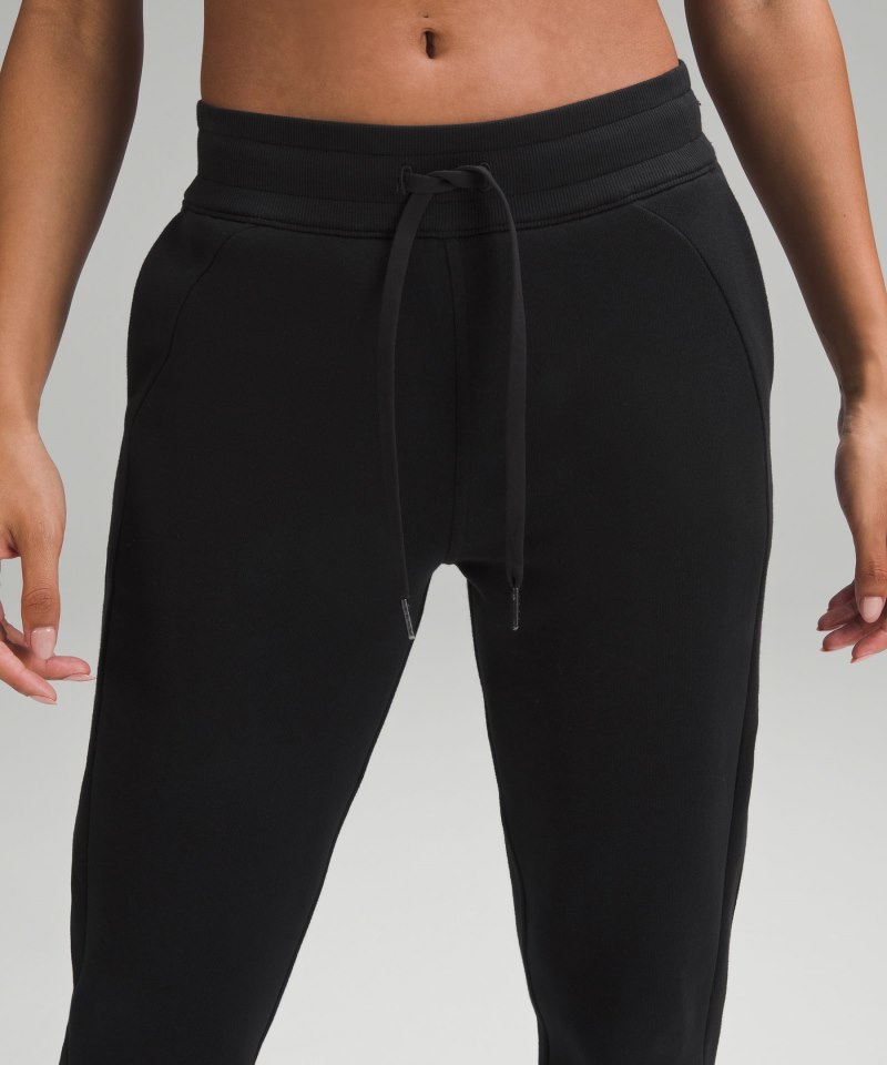 Lululemon Scuba High-Rise Jogger 7 / 8 Length Black Online Outlet Sale