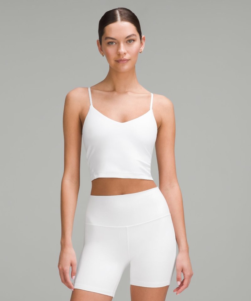 Lululemon lululemon Align™ Cropped Cami Tank Top *A / B Cup White Online Outlet Sale
