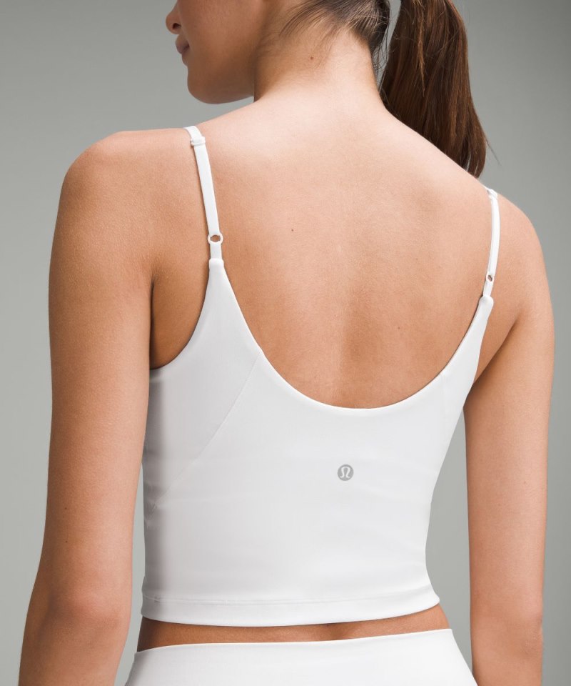 Lululemon lululemon Align™ Cropped Cami Tank Top *A / B Cup White Online Outlet Sale