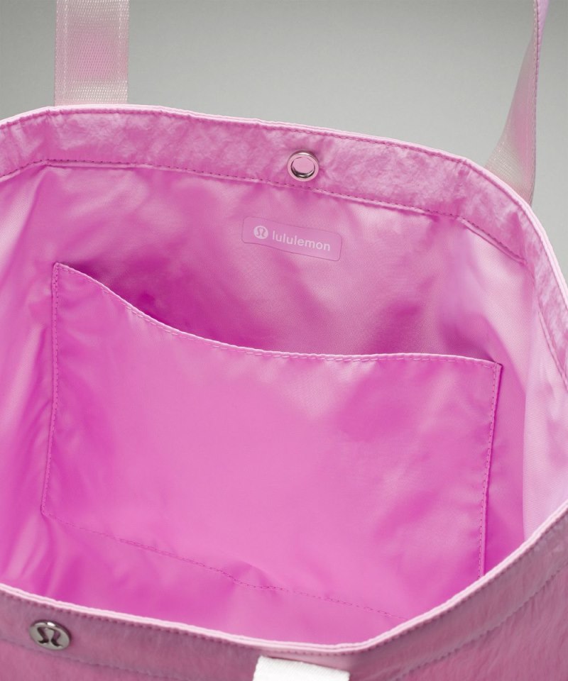 Lululemon Daily Multi-Pocket Tote Bag 20L Vitapink / White Opal Online Outlet Sale