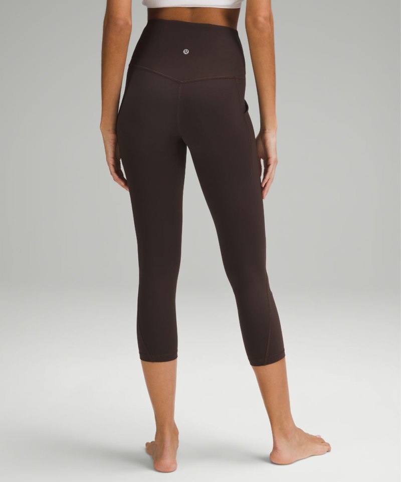 Lululemon lululemon Align™ High-Rise Crop with Pockets 23" Espresso (not available) Online Outlet Sale