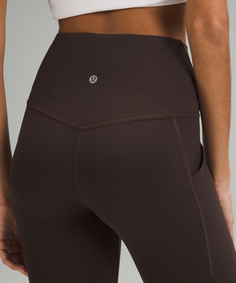 Lululemon lululemon Align™ High-Rise Crop with Pockets 23" Espresso (not available) Online Outlet Sale