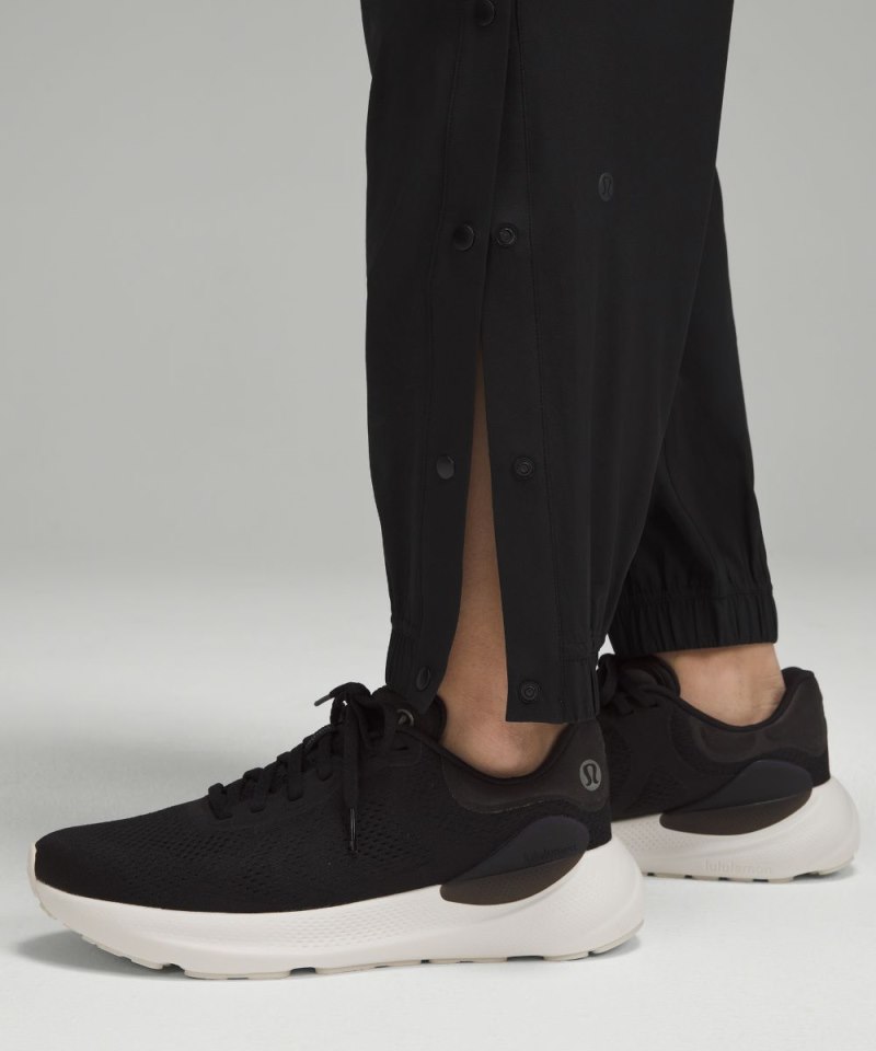 Lululemon Tear-Away Mid-Rise Track Pant Black Online Outlet Sale
