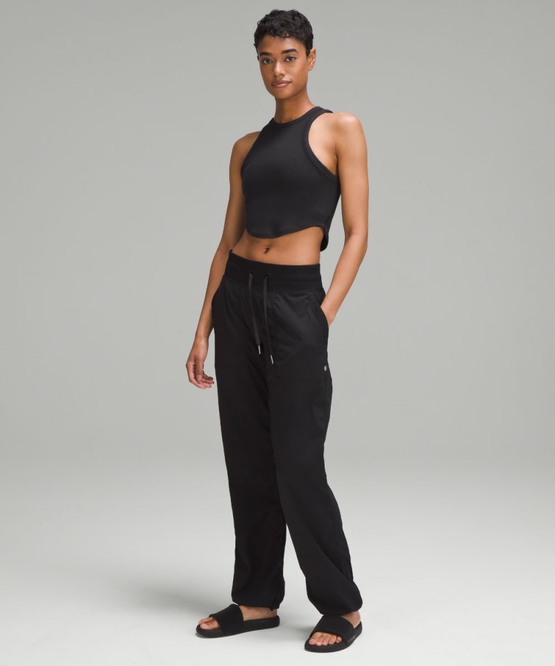 Lululemon Hold Tight Cropped Tank Top Black Online Outlet Sale