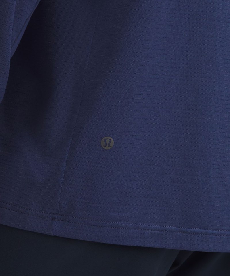Lululemon License to Train Relaxed-Fit Long-Sleeve Shirt Night Sea Online Outlet Sale