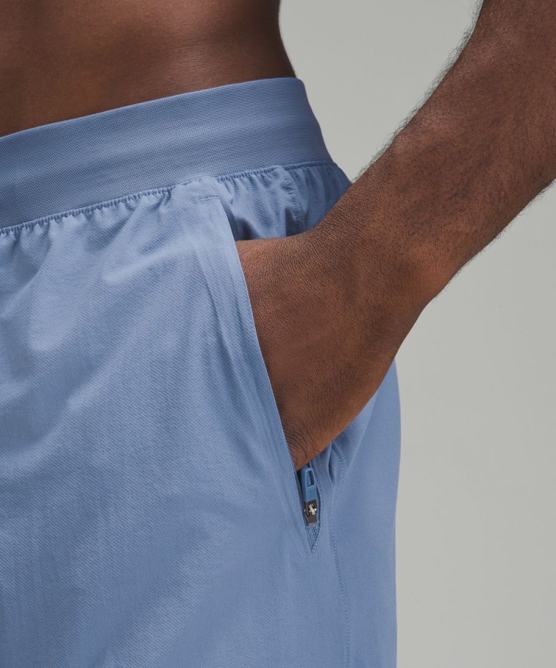 Lululemon License to Train Linerless Short 7" Oasis Blue Online Outlet Sale