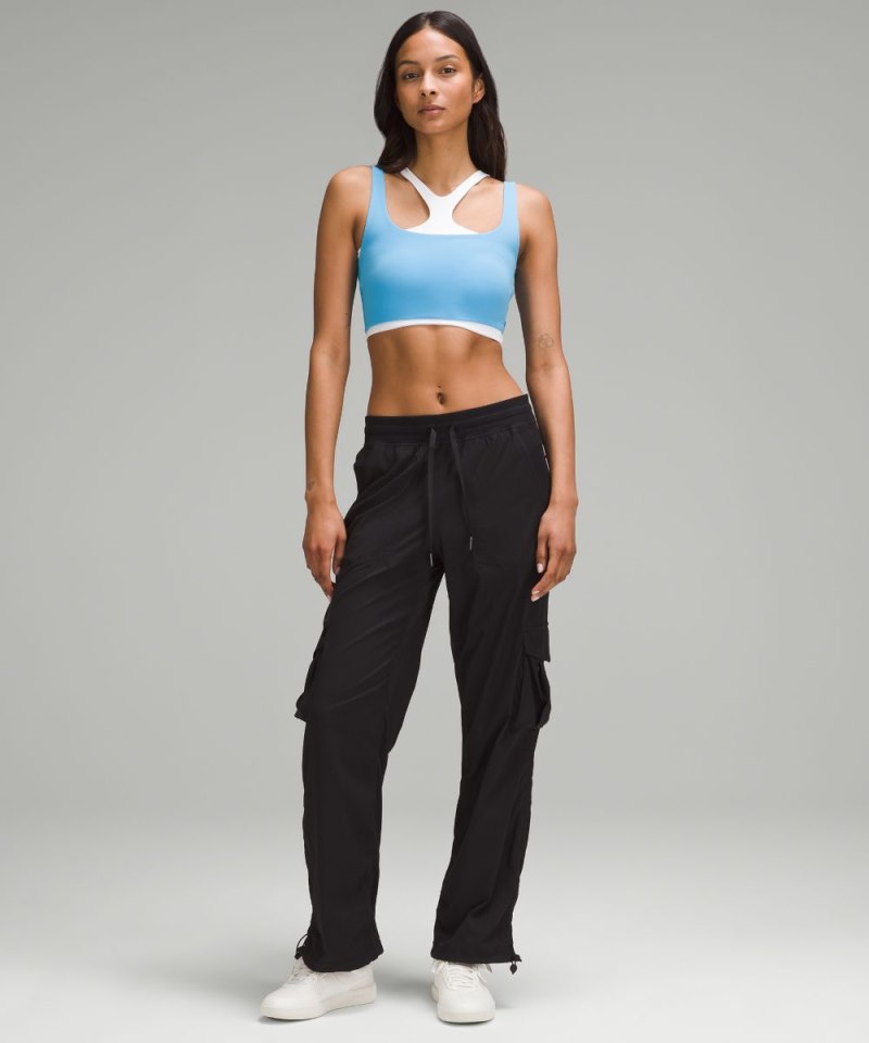 Lululemon Bend This Scoop and Square Bra *Light Support, A-C Cups Kayak Blue Light Online Outlet Sale