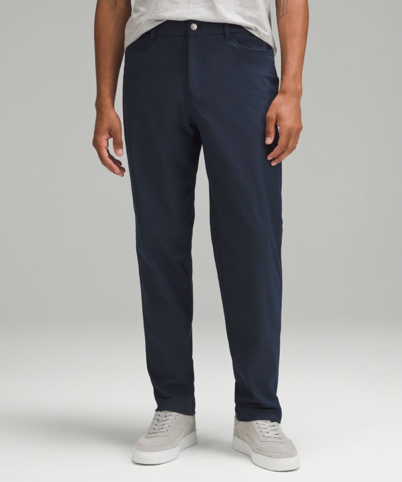 Lululemon ABC Relaxed-Fit 5 Pocket Pant 30"L *Warpstreme True Navy Online Outlet Sale