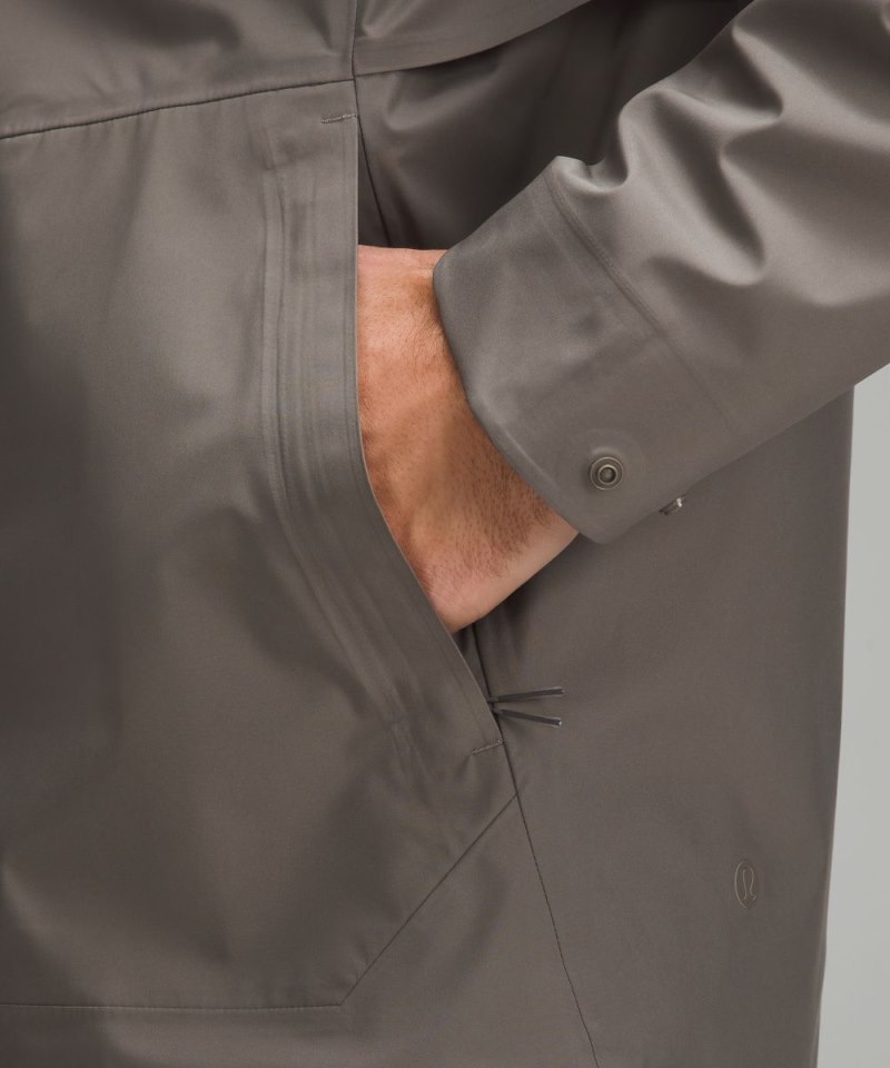 Lululemon Waterproof Full-Zip Rain Jacket Rover Online Outlet Sale