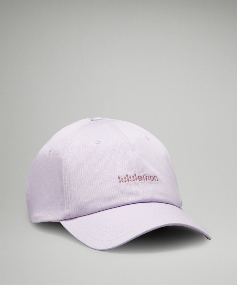 Lululemon Classic Unisex Ball Cap *Wordmark Lilac Ether / Cyber Violet Online Outlet Sale