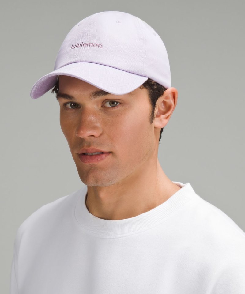 Lululemon Classic Unisex Ball Cap *Wordmark Lilac Ether / Cyber Violet Online Outlet Sale