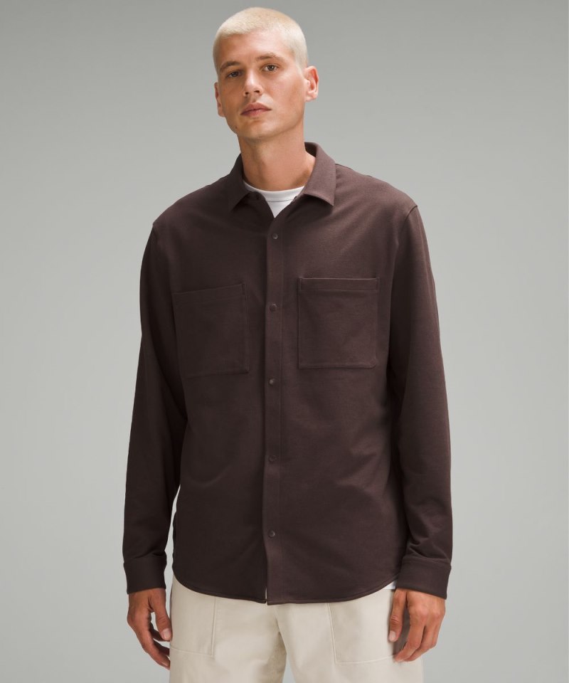 Lululemon Soft Knit Overshirt *French Terry Espresso (not available) Online Outlet Sale
