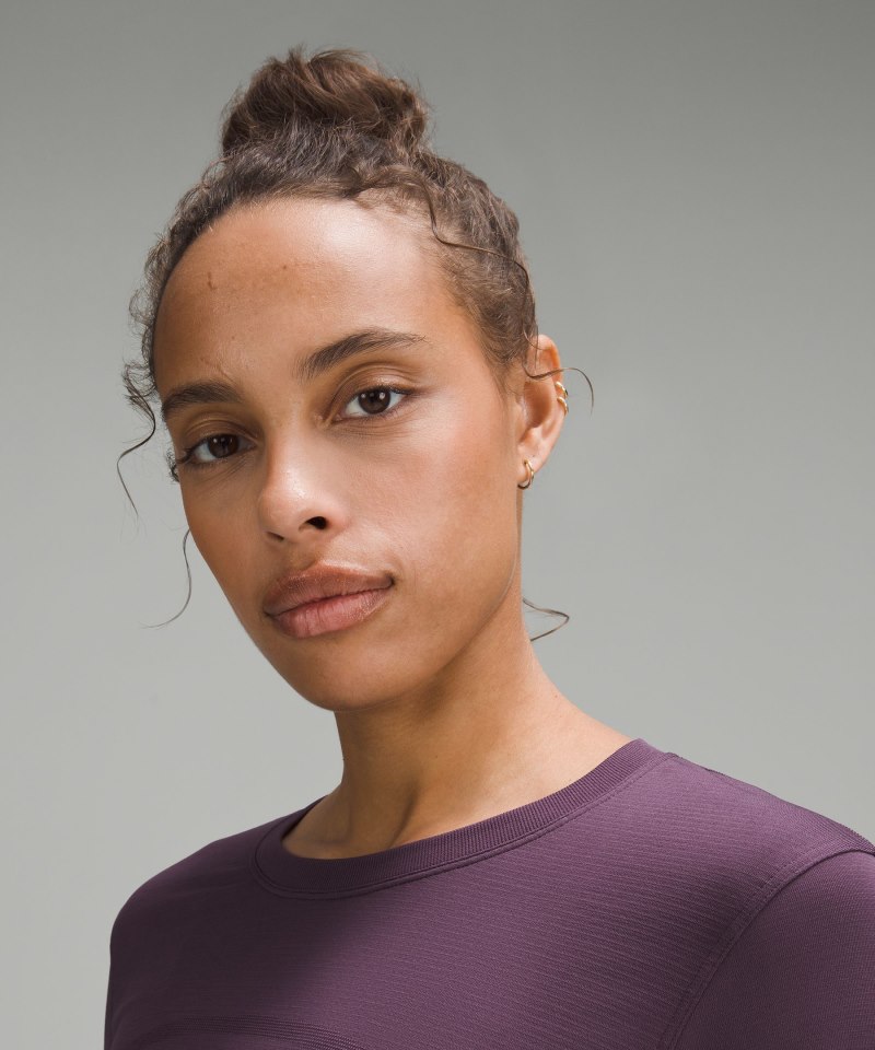 Lululemon Swiftly Relaxed Long-Sleeve Shirt Grape Thistle / Grape Thistle Online Outlet Sale