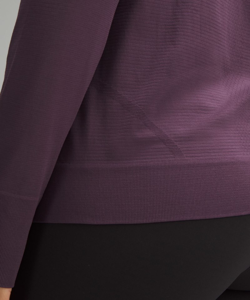 Lululemon Swiftly Relaxed Long-Sleeve Shirt Grape Thistle / Grape Thistle Online Outlet Sale