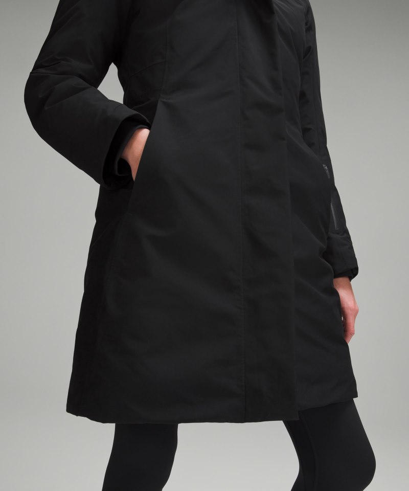 Lululemon Snow Warrior Parka Black Online Outlet Sale
