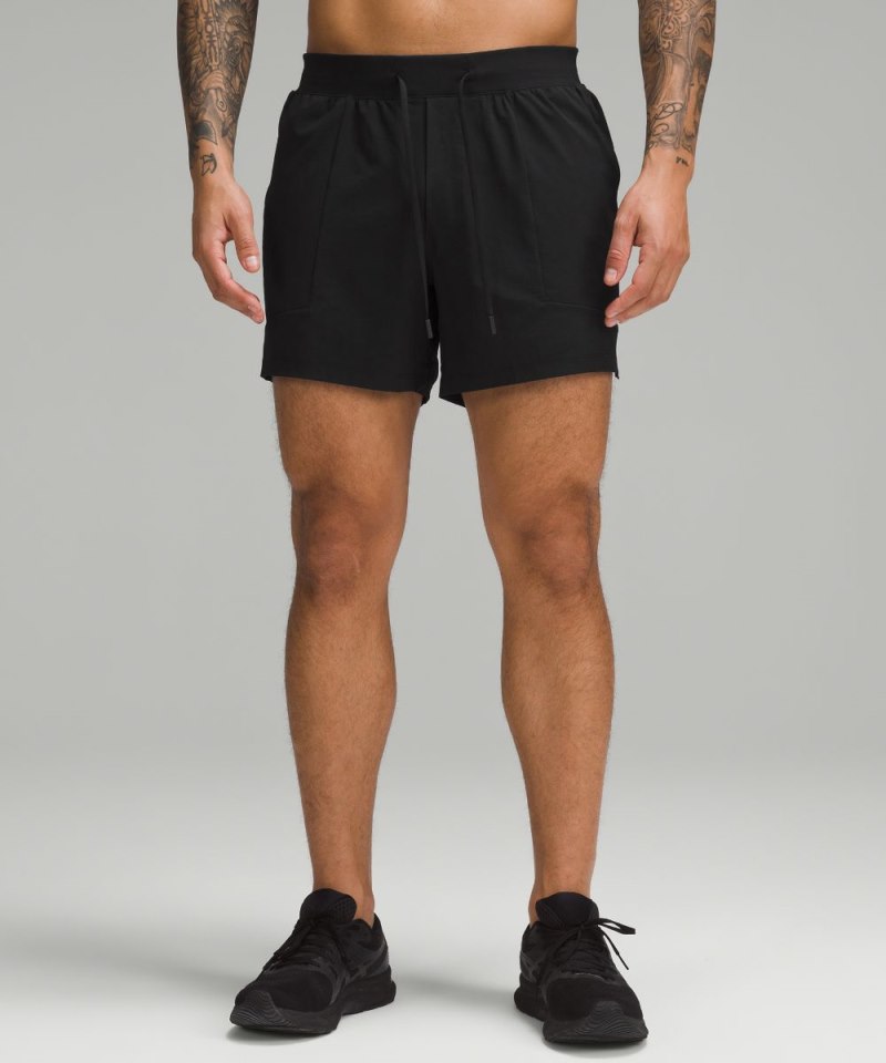 Lululemon License to Train Linerless Short 5" Black Online Outlet Sale