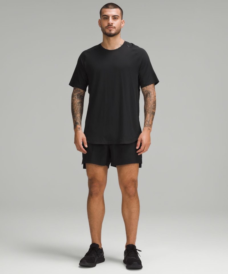 Lululemon License to Train Linerless Short 5" Black Online Outlet Sale