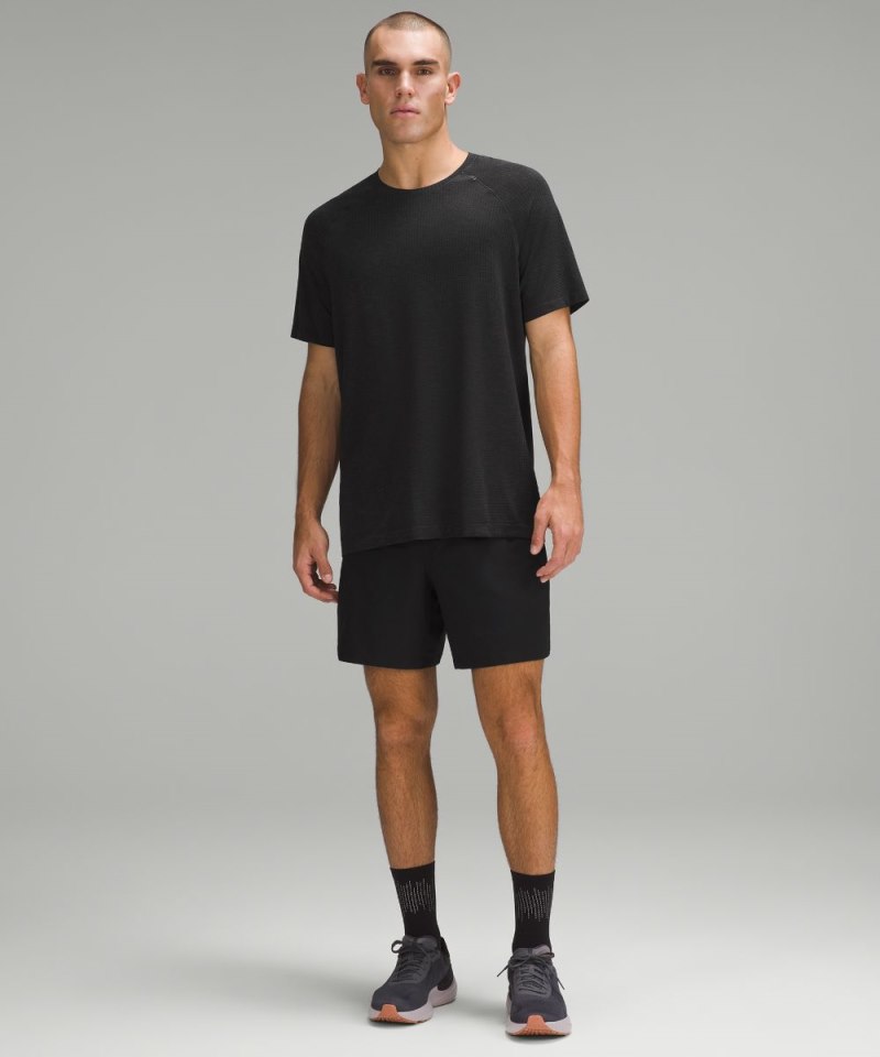Lululemon Pace Breaker Linerless Short 7" Black Online Outlet Sale
