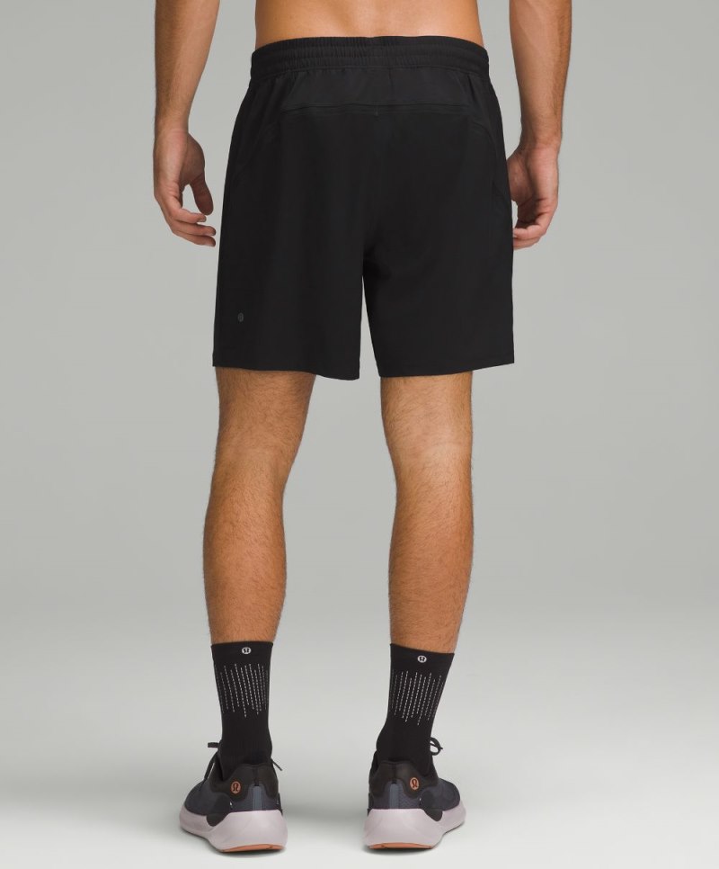 Lululemon Pace Breaker Linerless Short 7" Black Online Outlet Sale
