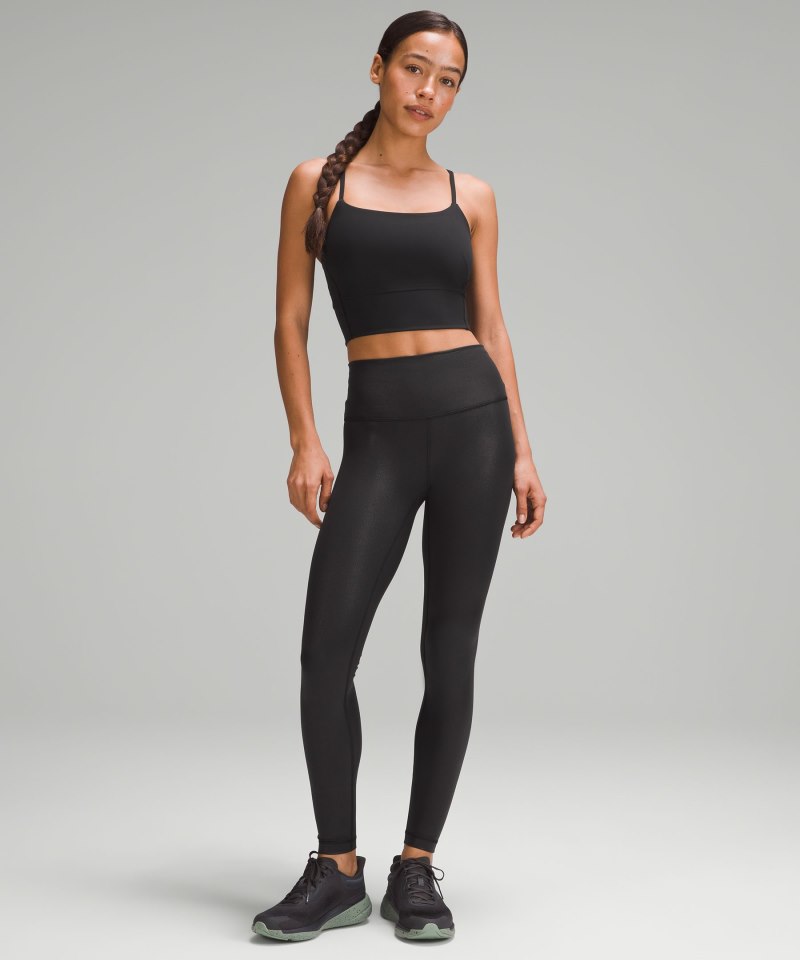 Lululemon Wunder Train High-Rise Tight 28" *Foil Radiate Foil Print Black Online Outlet Sale
