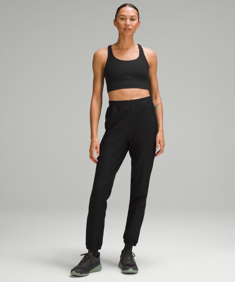 Lululemon lululemon Energy Ribbed Longline Bra Medium Support, B–D Cups Black Online Outlet Sale
