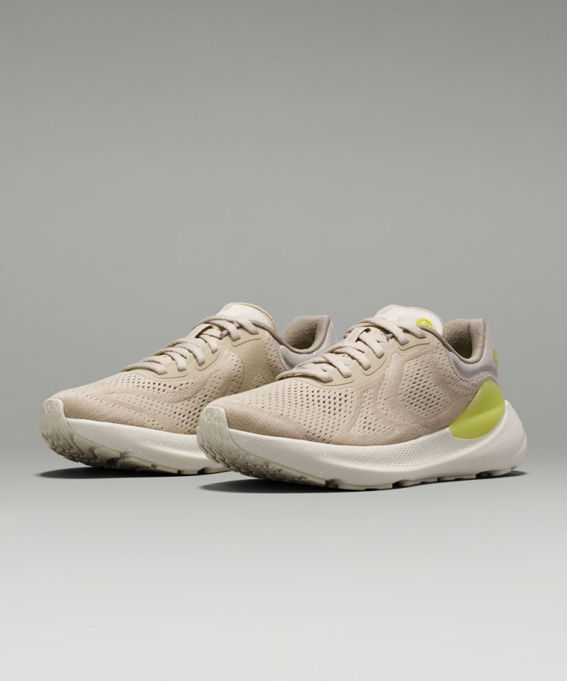 Lululemon beyondfeel Women's Running Shoe Mojave Tan / Bone / Lichen Lime Online Outlet Sale