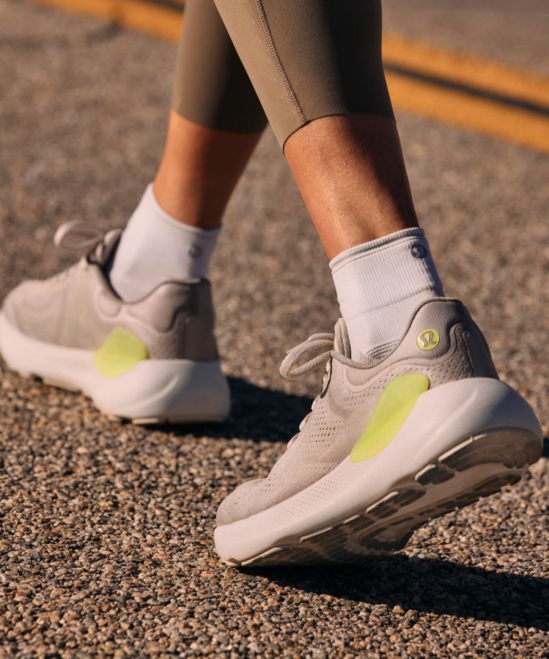 Lululemon beyondfeel Women's Running Shoe Mojave Tan / Bone / Lichen Lime Online Outlet Sale