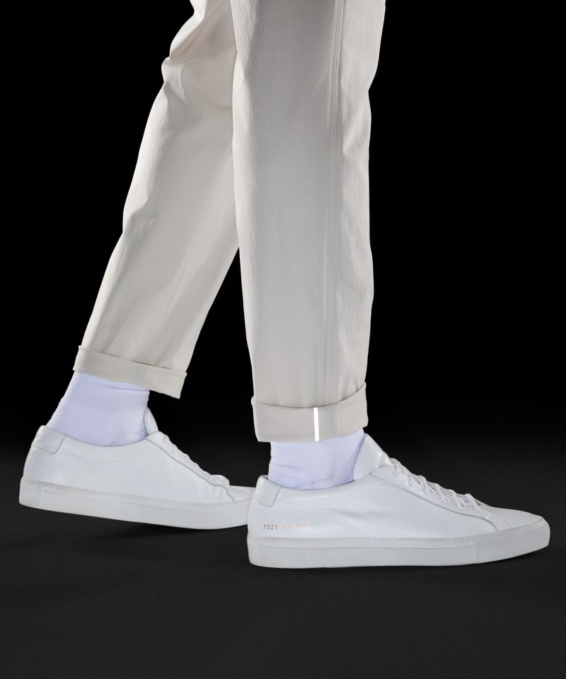 Lululemon ABC Bonded Twill 5 Pocket Pant Natural Ivory Online Outlet Sale