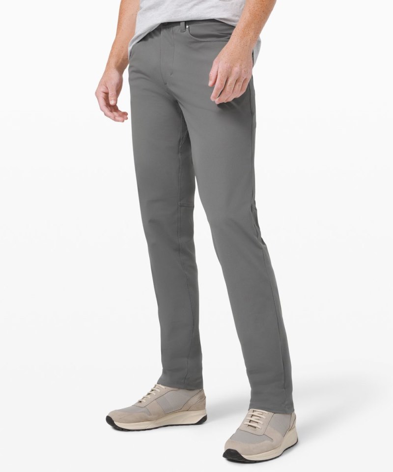 Lululemon ABC Classic-Fit 5 Pocket Pant 34"L *Warpstreme Asphalt Grey (not available) Online Outlet Sale