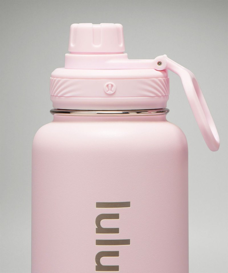 Lululemon Back to Life Sport Bottle 32oz Pink Glow Online Outlet Sale