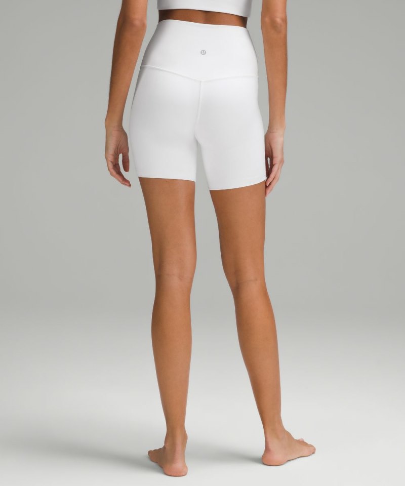 Lululemon lululemon Align™ High-Rise Short 6" White Online Outlet Sale