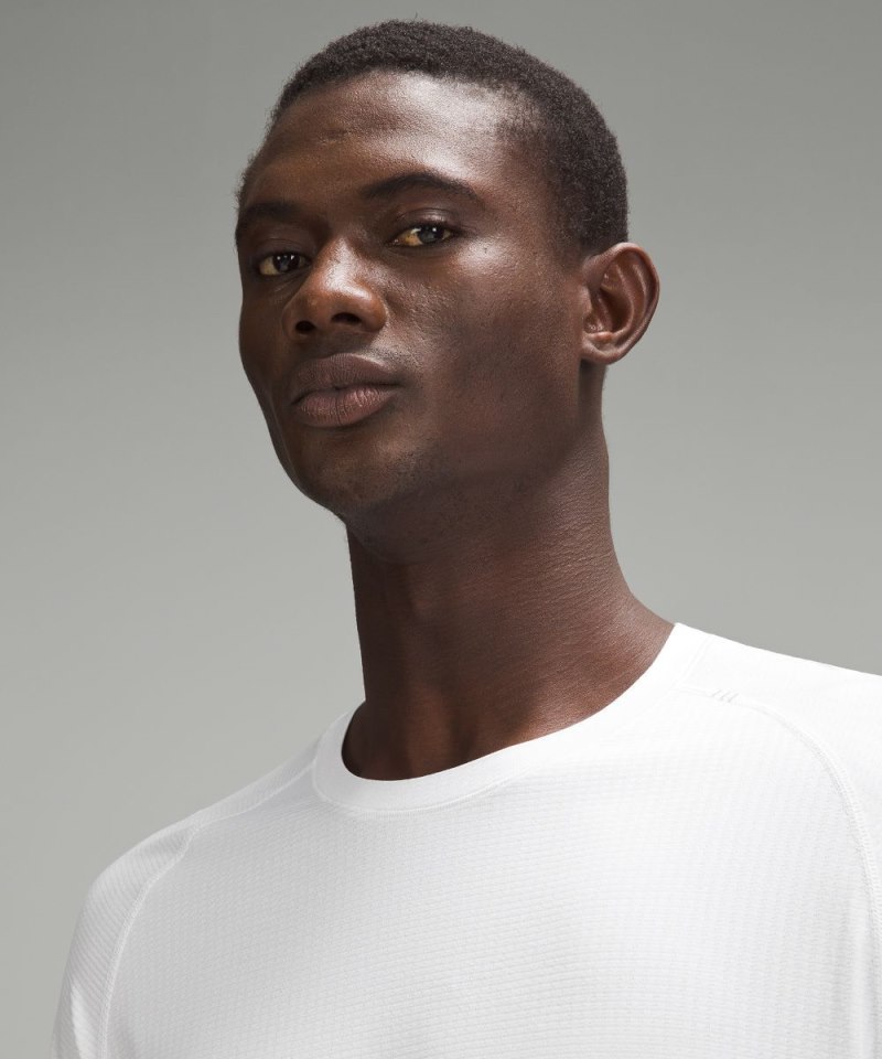 Lululemon Metal Vent Tech Short-Sleeve Shirt *Updated Fit White / White Online Outlet Sale