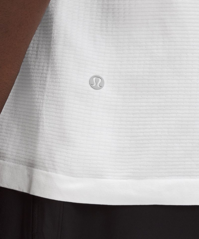 Lululemon Metal Vent Tech Short-Sleeve Shirt *Updated Fit White / White Online Outlet Sale