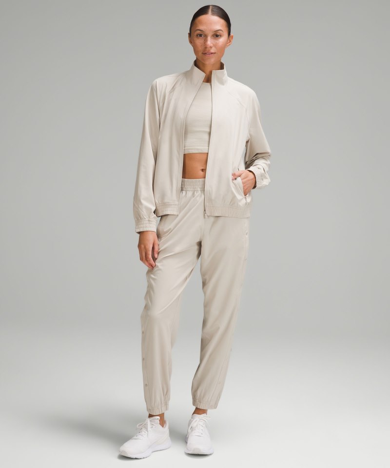 Lululemon Relaxed-Fit Track Jacket Mojave Tan Online Outlet Sale