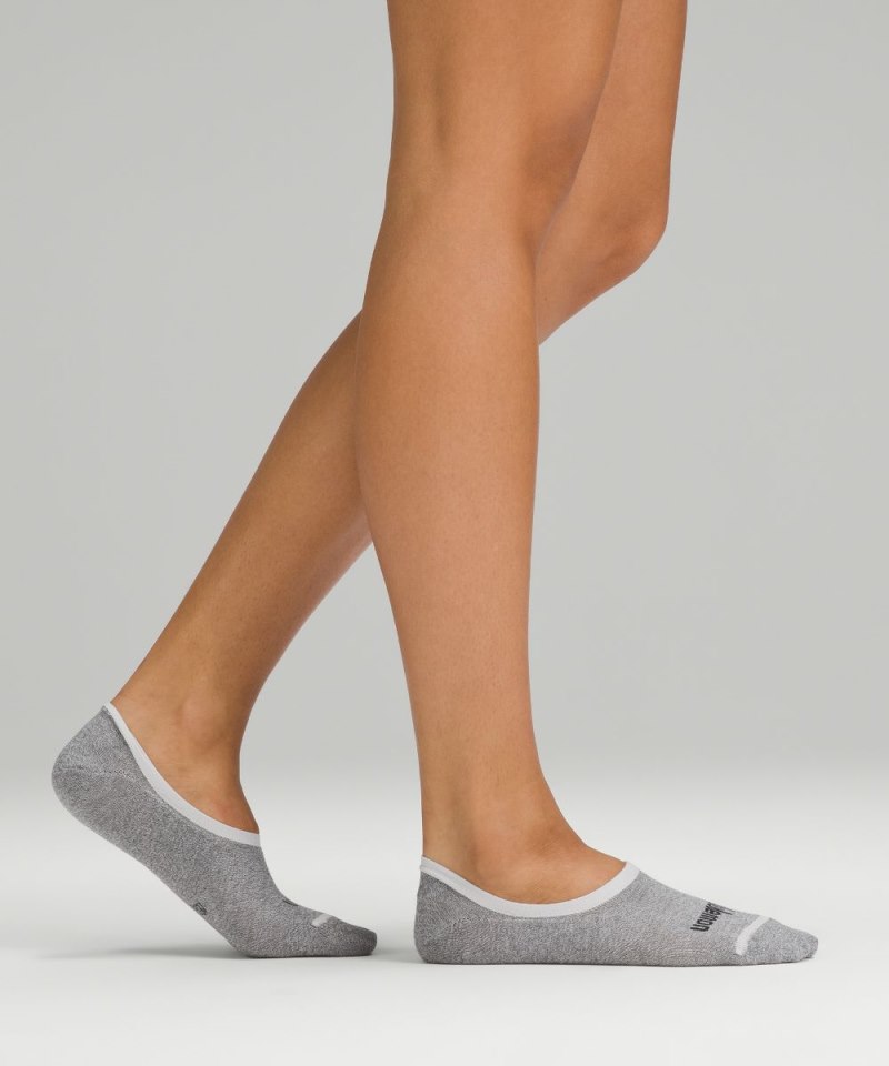Lululemon Women's Daily Stride Comfort No-Show Socks *5 Pack White / Heather Grey / Black Online Outlet Sale