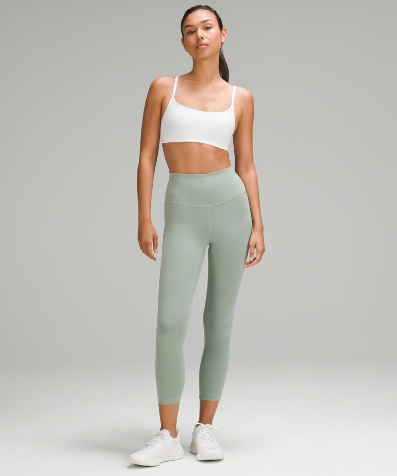 Lululemon Wunder Train High-Rise Crop 23" Palm Court Online Outlet Sale