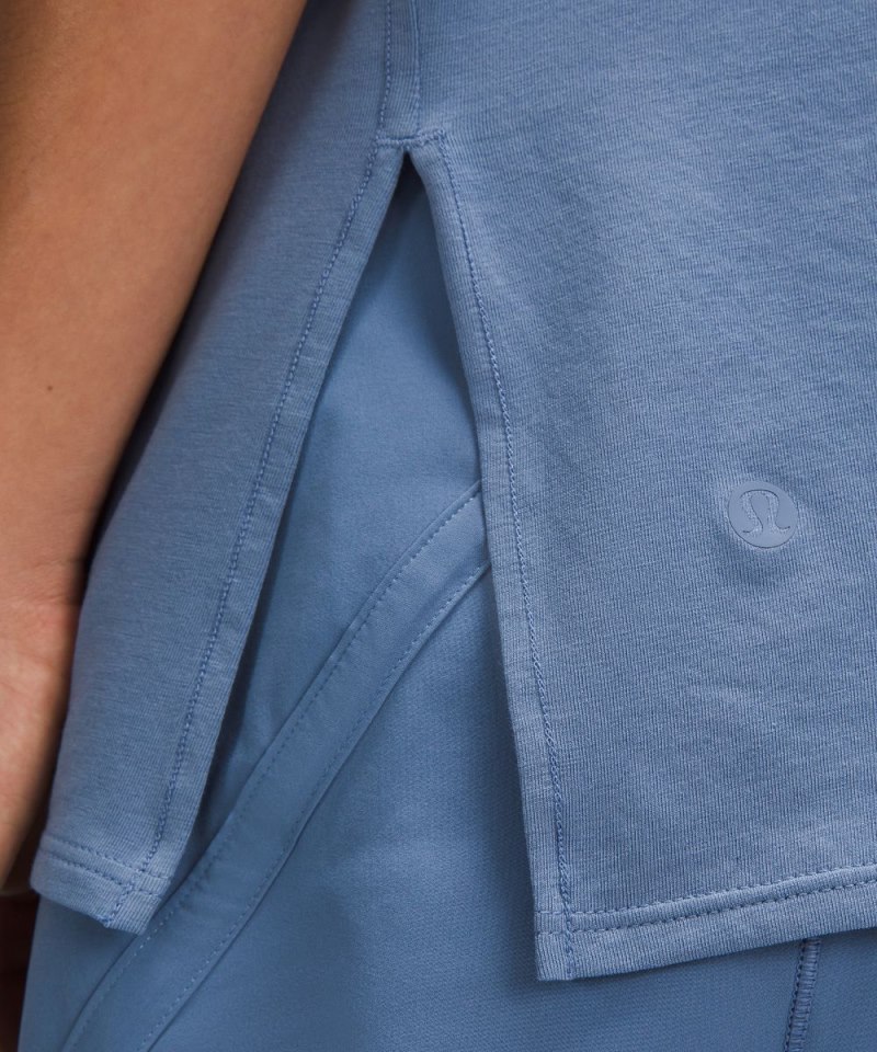 Lululemon Relaxed-Fit Boatneck T-Shirt Oasis Blue Online Outlet Sale