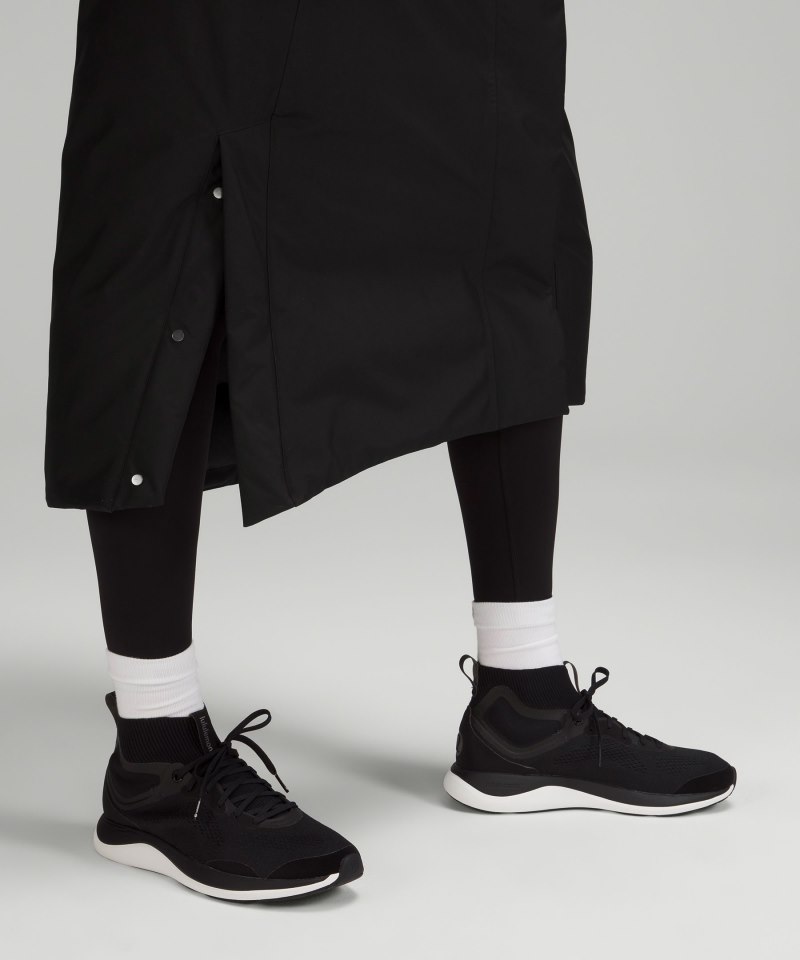 Lululemon Snow Warrior Long Parka Black Online Outlet Sale